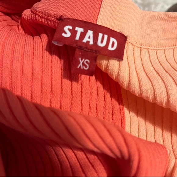 Staud Shoko Colorblock
Sweater Dress Bittersweet/Peach
Size XS - Picture 15 of 16
